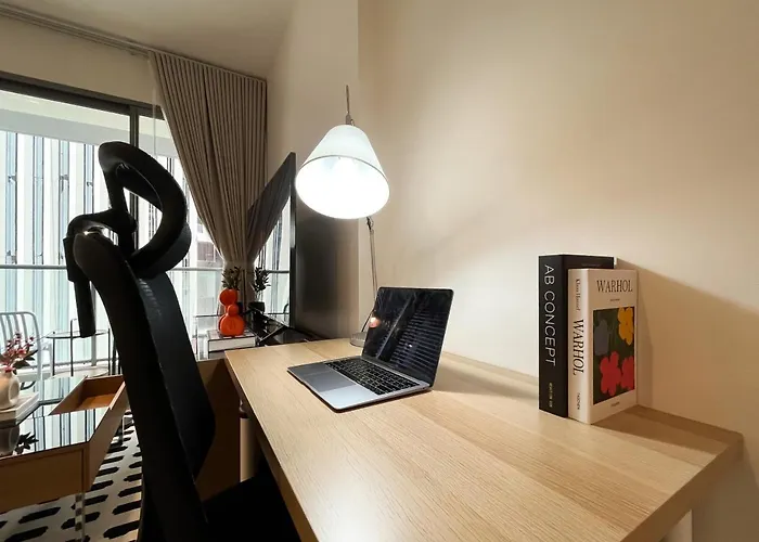 Appartement 500m To Bts L Large 50 Sqm L Workspace L By Sontana Bangkok